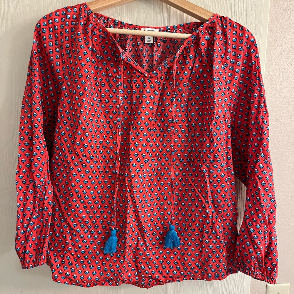 Jcrew factory cotton top size small